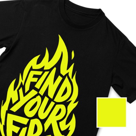 Plastisol Amarillo Fluor