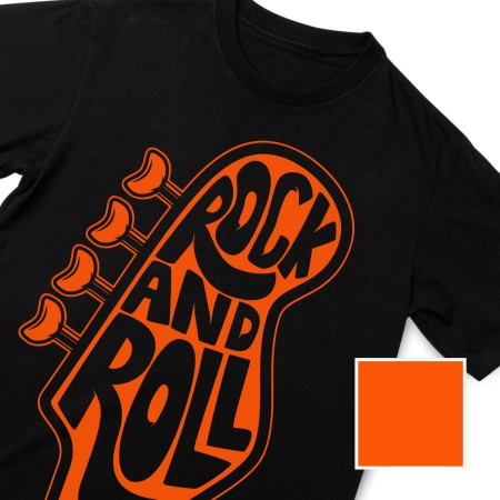 Plastisol Naranja Fluor