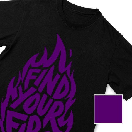 Plastisol morado