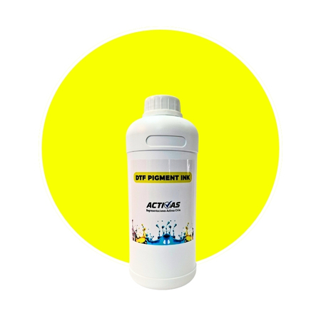 Tinta DTF Amarillo Fluor